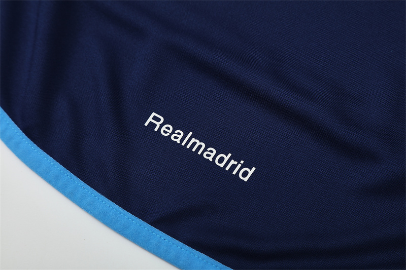 Real Madrid 05/06 half zipper Training Dark Blue