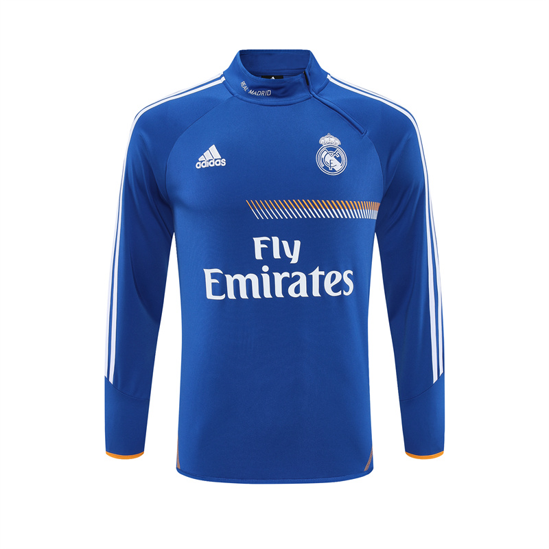 Real Madrid 13/14 half zipper Training Blue