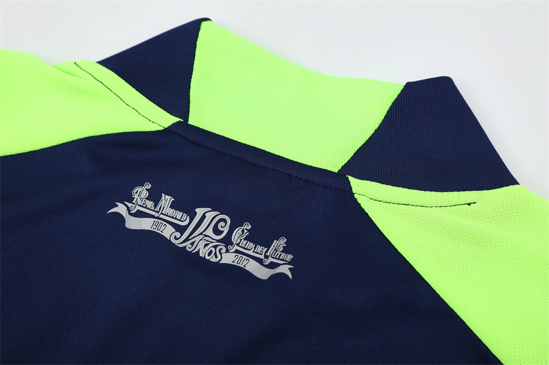 Real Madrid 12/13 half zipper Training Dark Blue