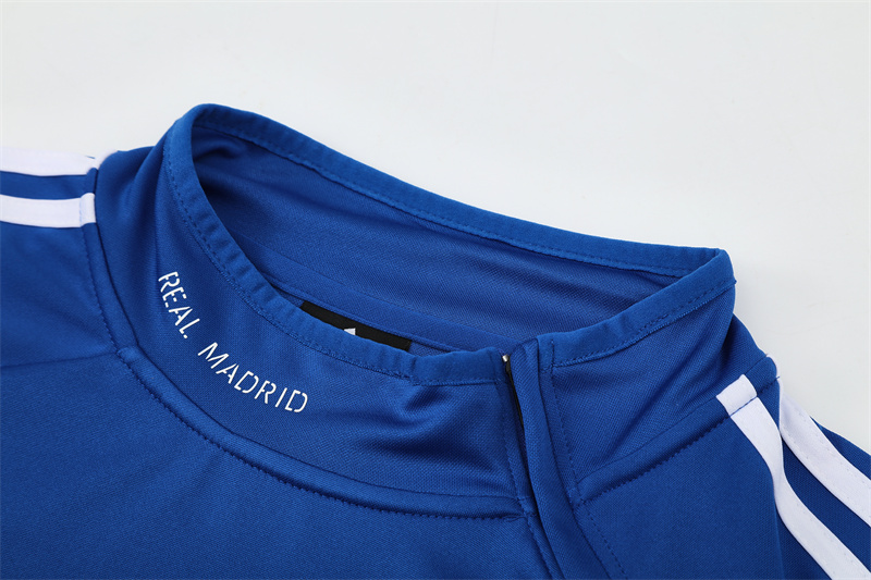 Real Madrid 13/14 half zipper Training Blue