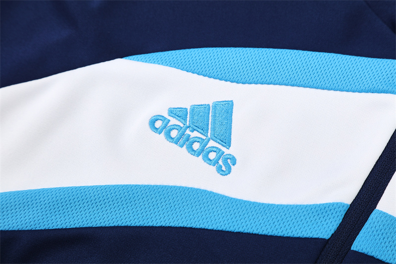 Real Madrid 09/10 half zipper Training Blue