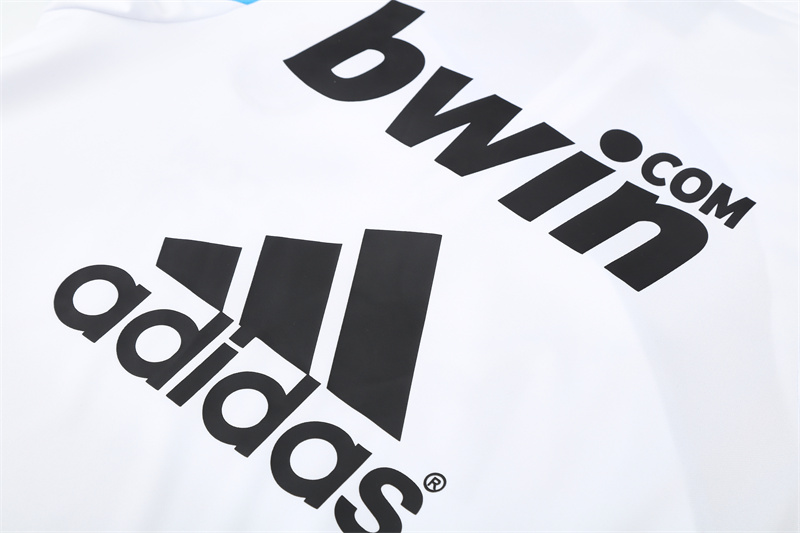 Real Madrid 09/10 half zipper Training White