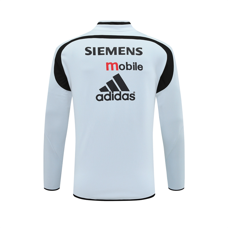 Real Madrid 04/05 half zipper Training Light Gray