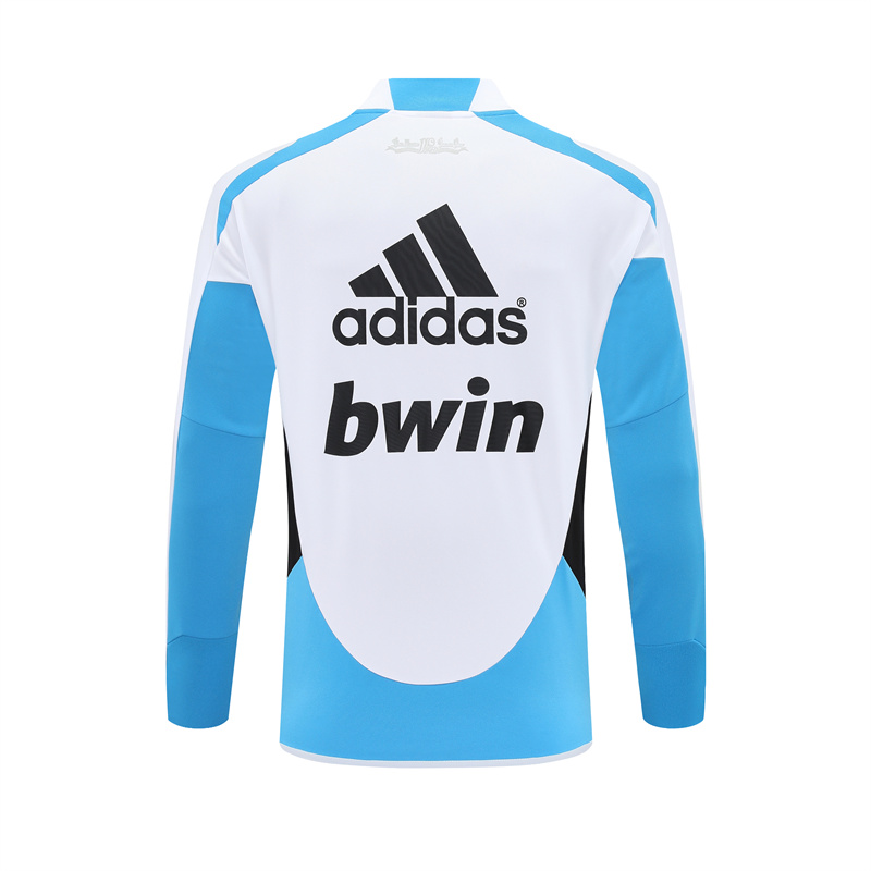 Real Madrid 12/13 half zipper Training White