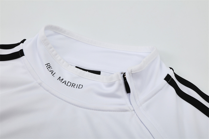 Real Madrid 13/14 half zipper Training White