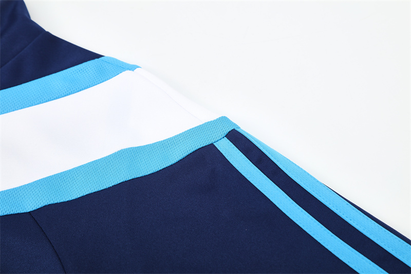 Real Madrid 09/10 half zipper Training Blue