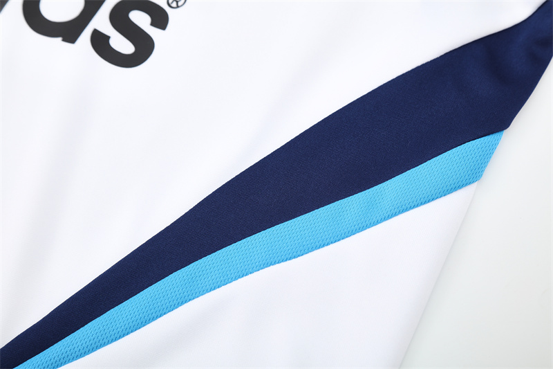 Real Madrid 09/10 half zipper Training White