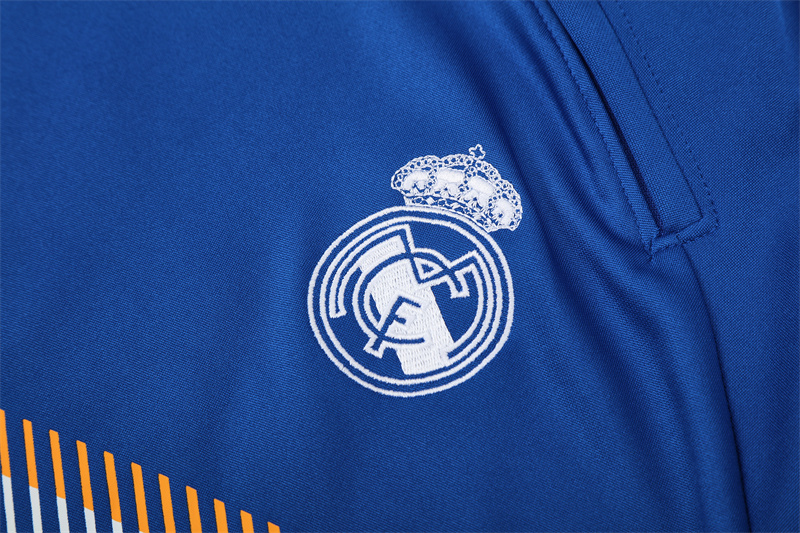 Real Madrid 13/14 half zipper Training Blue