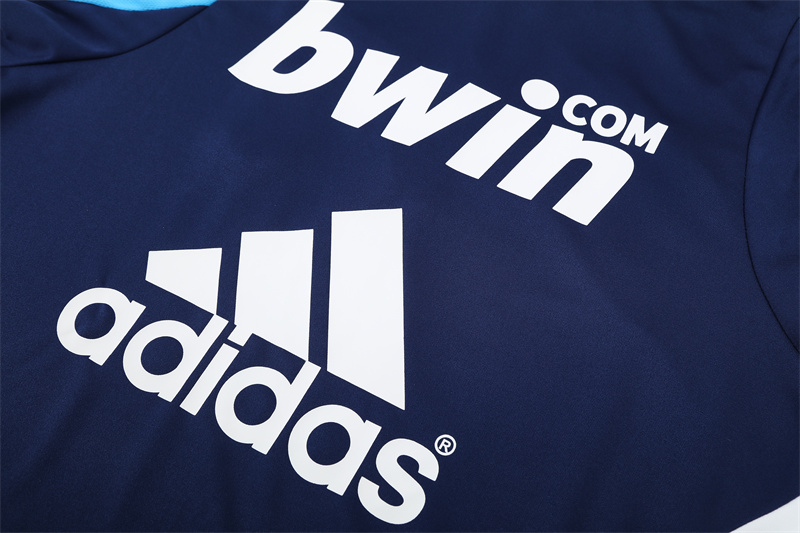 Real Madrid 09/10 half zipper Training Blue