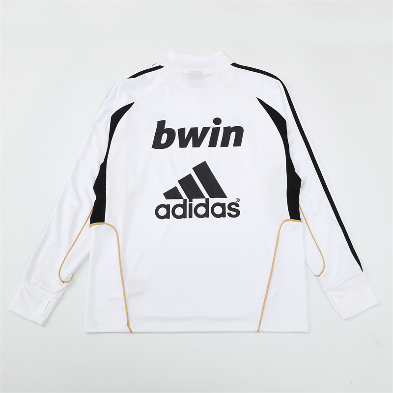 Real Madrid 11/12 half zipper Training White