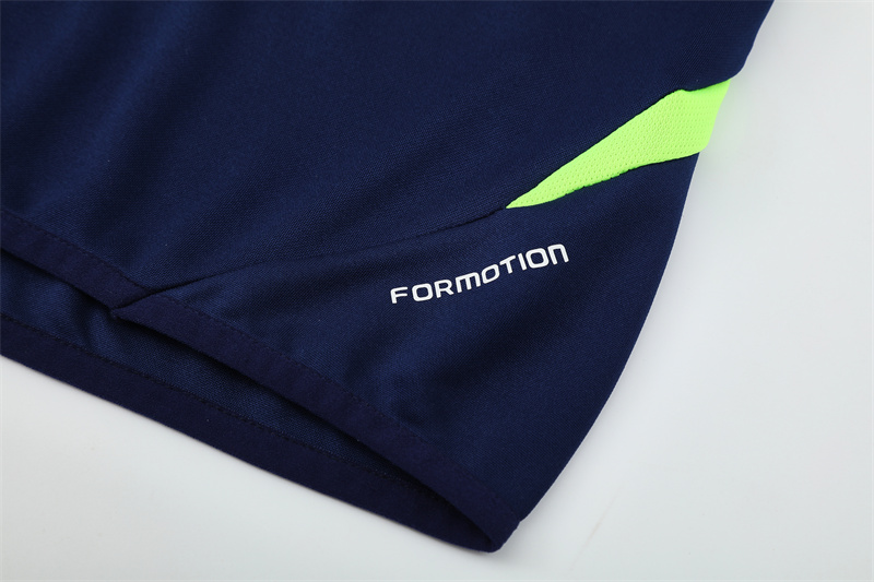 Real Madrid 12/13 half zipper Training Dark Blue