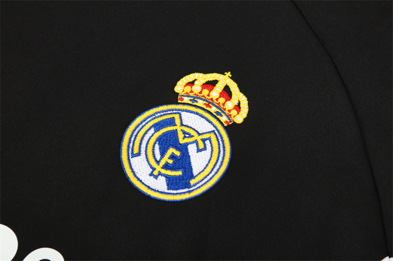 Real Madrid 08/09 half zipper Training Black
