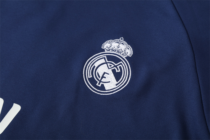 Real Madrid 16/17 half zipper Training Blue