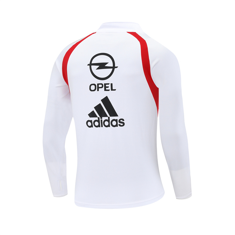 AC Milan 03/04 half zipper Training White