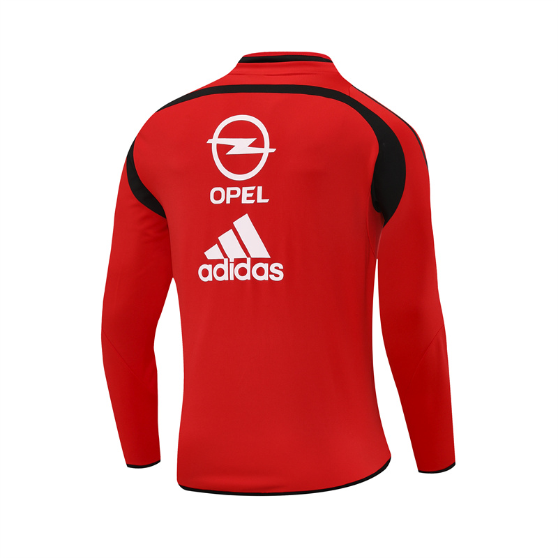 AC Milan 04/05 half zipper Training Red