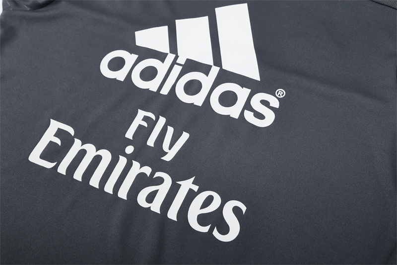 Real Madrid 15/16 half zipper Training Gray