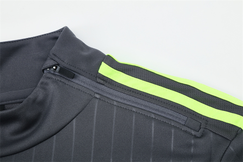 Real Madrid 15/16 half zipper Training Gray
