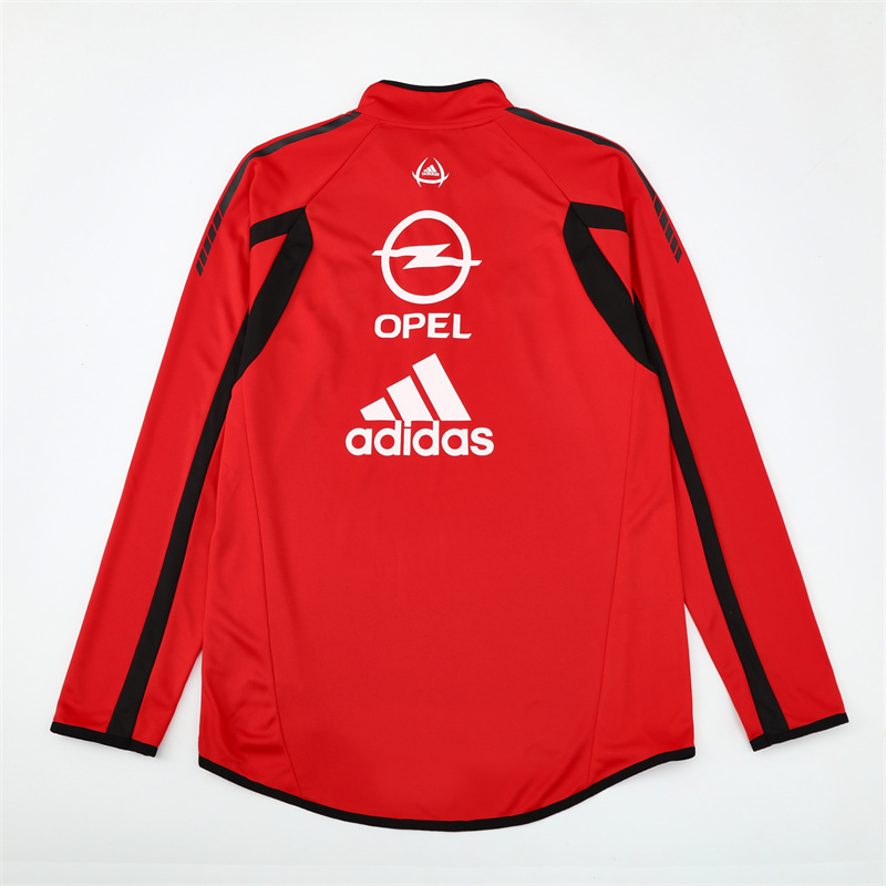 AC Milan 05/06 half zipper Training Red