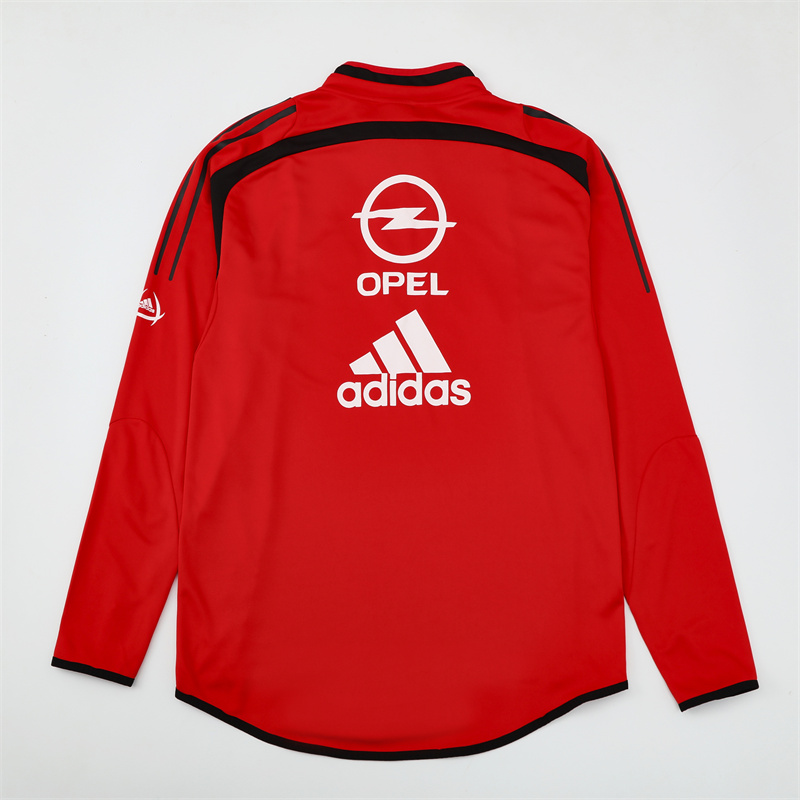 AC Milan 04/05 half zipper Training Red