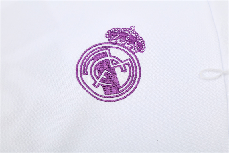 Real Madrid 16/17 half zipper Training White