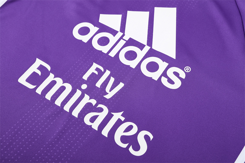 Real Madrid 16/17 half zipper Training Purple