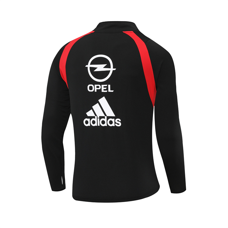 AC Milan 03/04 half zipper Training Black