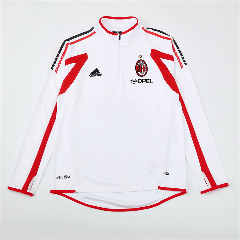 AC Milan 05/06 half zipper Training White