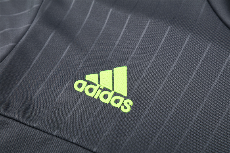 Real Madrid 15/16 half zipper Training Gray