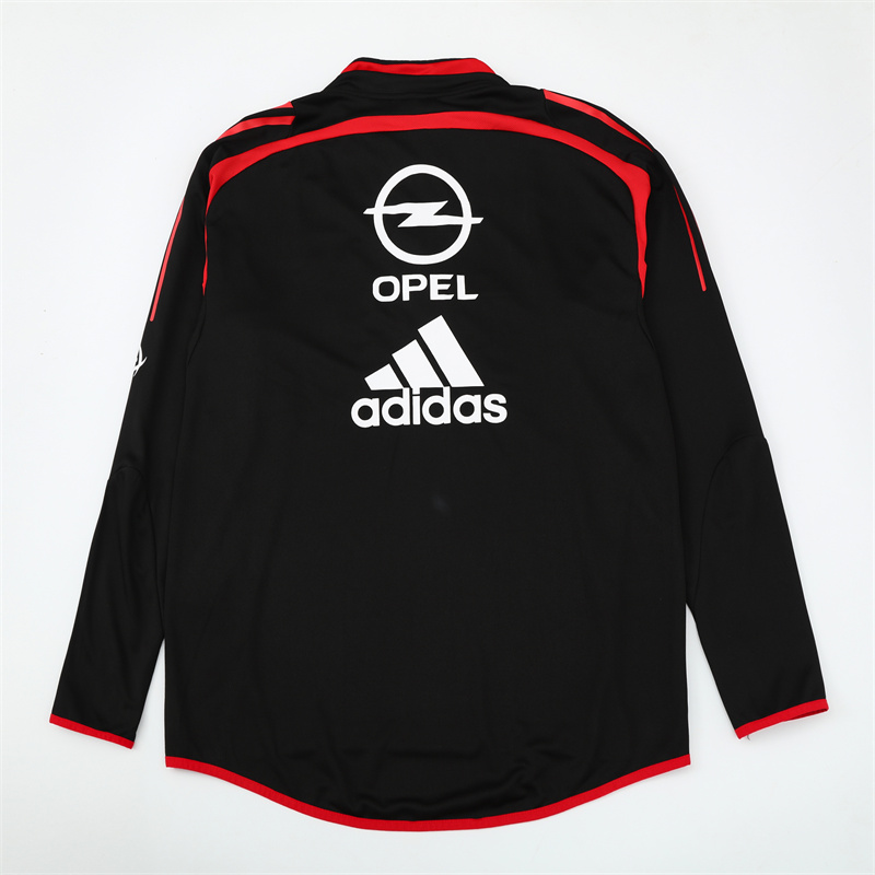 AC Milan 04/05 half zipper Training Black