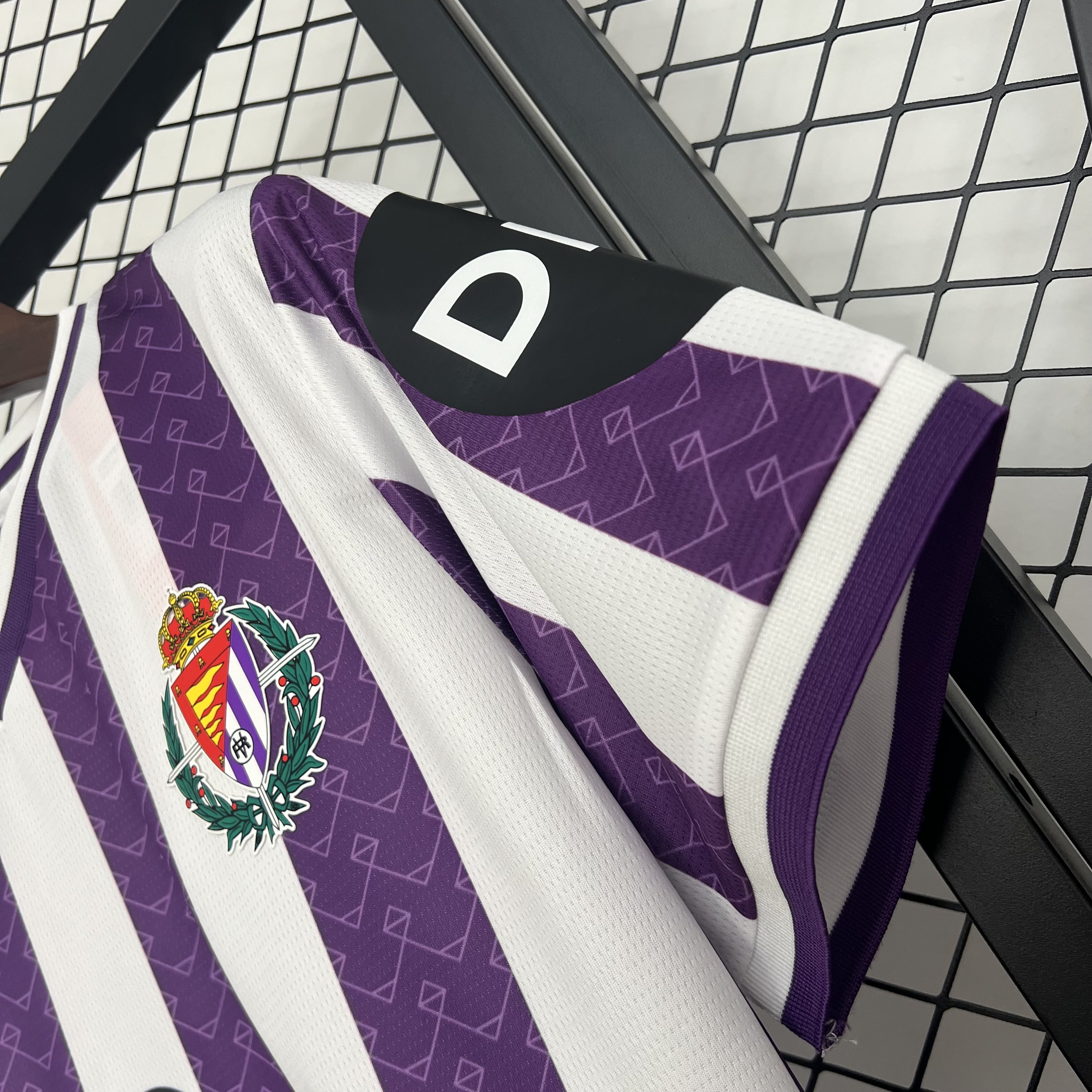 25/26 Real Valladolid Home with laliga patch S-4XL 3