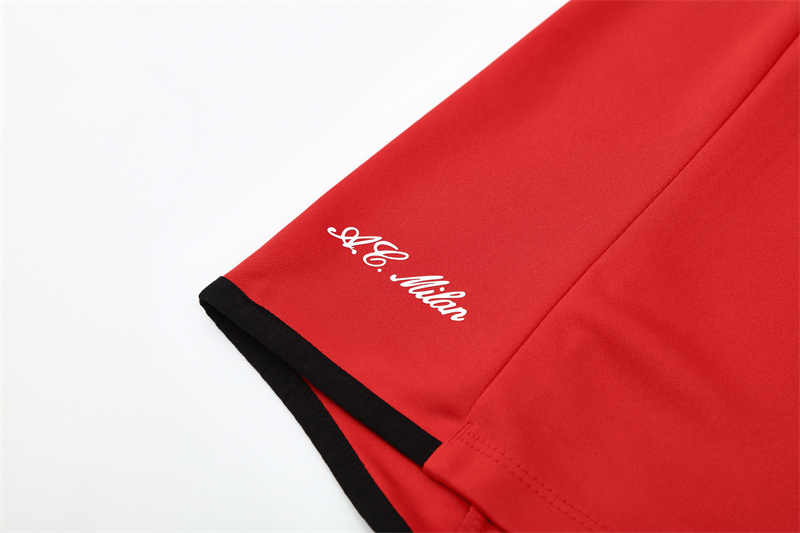 AC Milan 05/06 half zipper Training Red