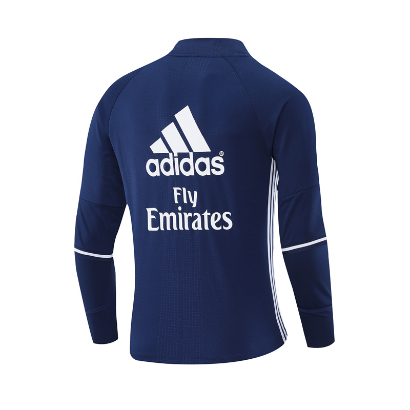 Real Madrid 16/17 half zipper Training Blue