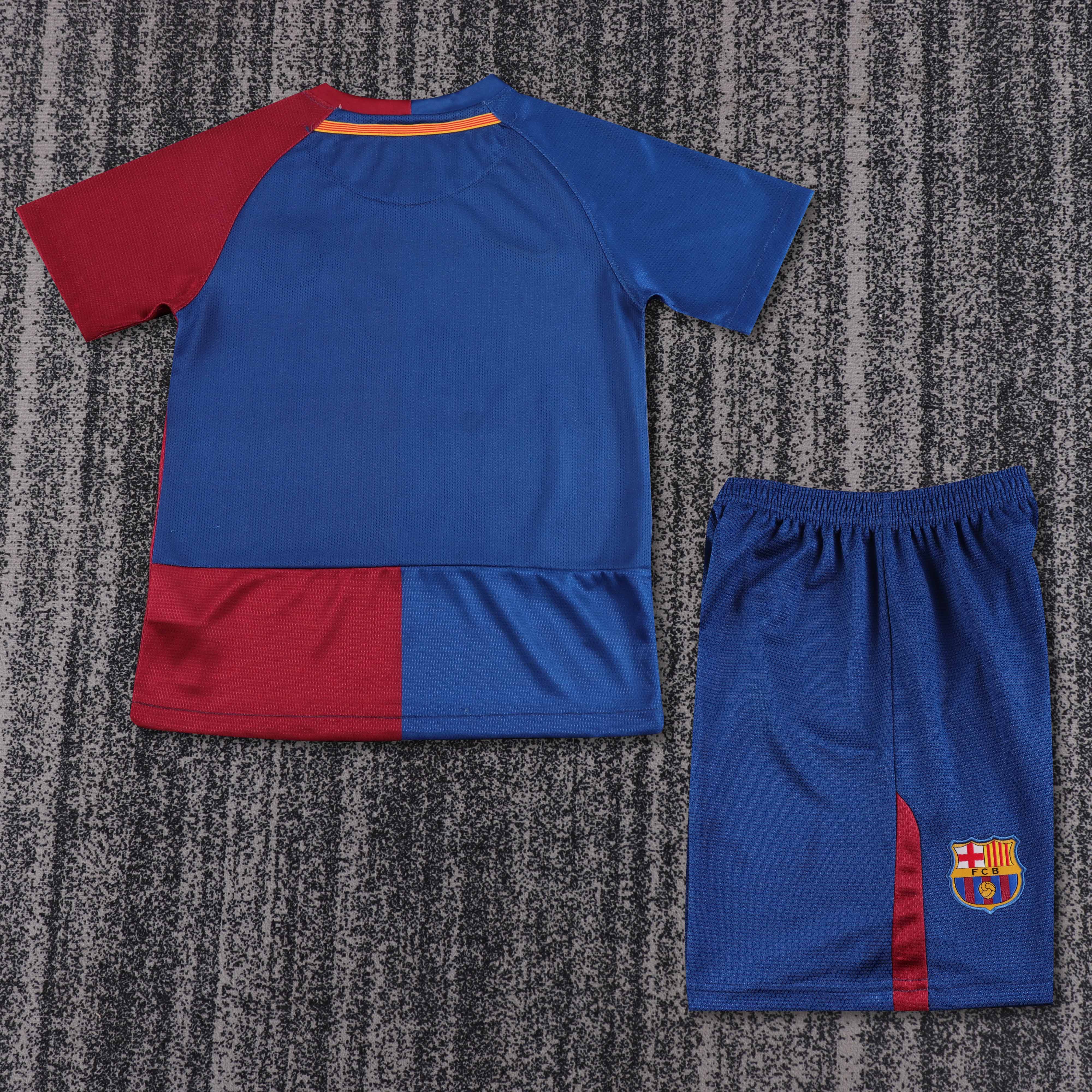 Kids Retro 08/09 Barcelona Home 16-28 3