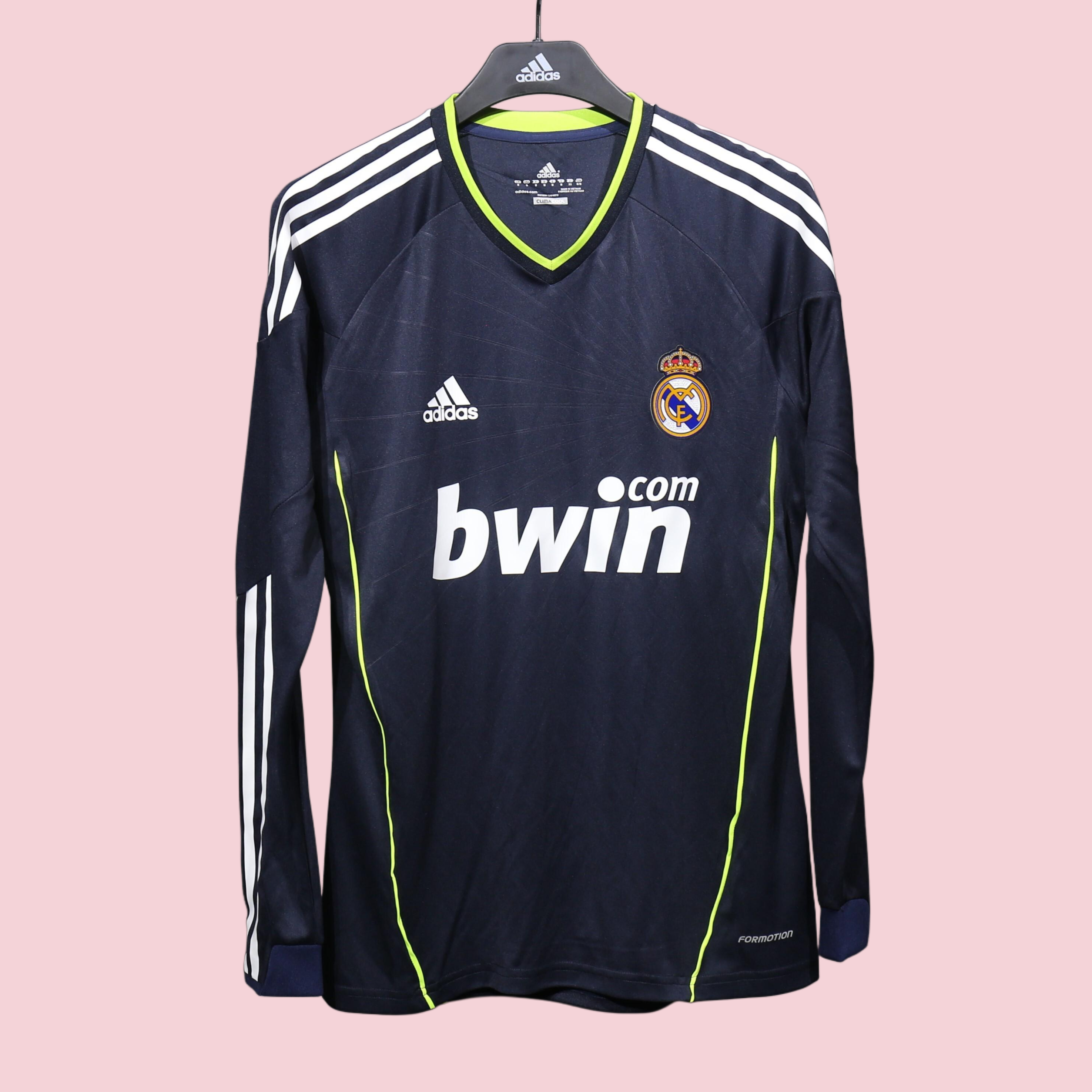 Player Version Retro Real Madrid 10/11 Away Long Sleeves S-3XL