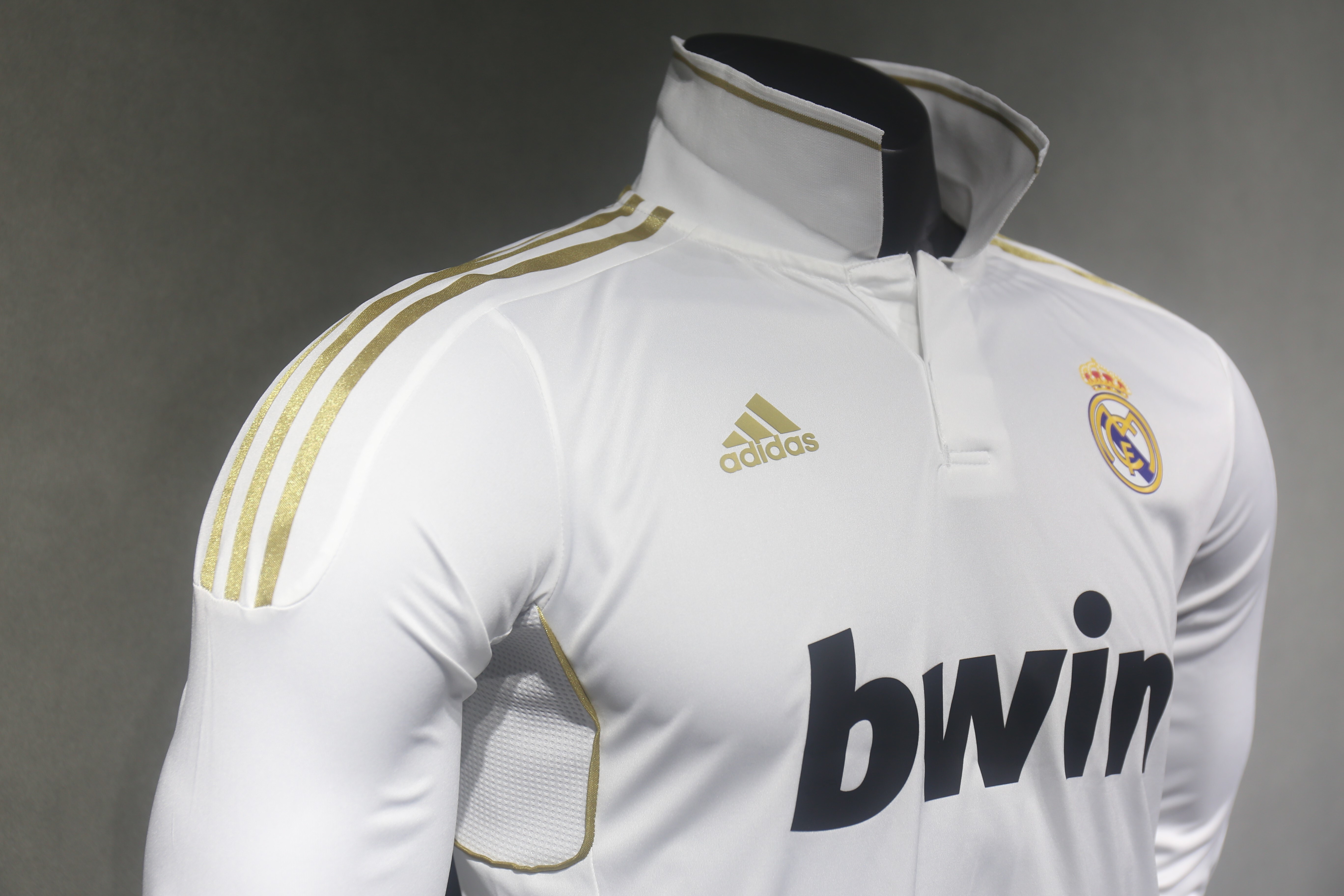 Player Version Retro Real Madrid 11/12 Home Long Sleeves S-3XL