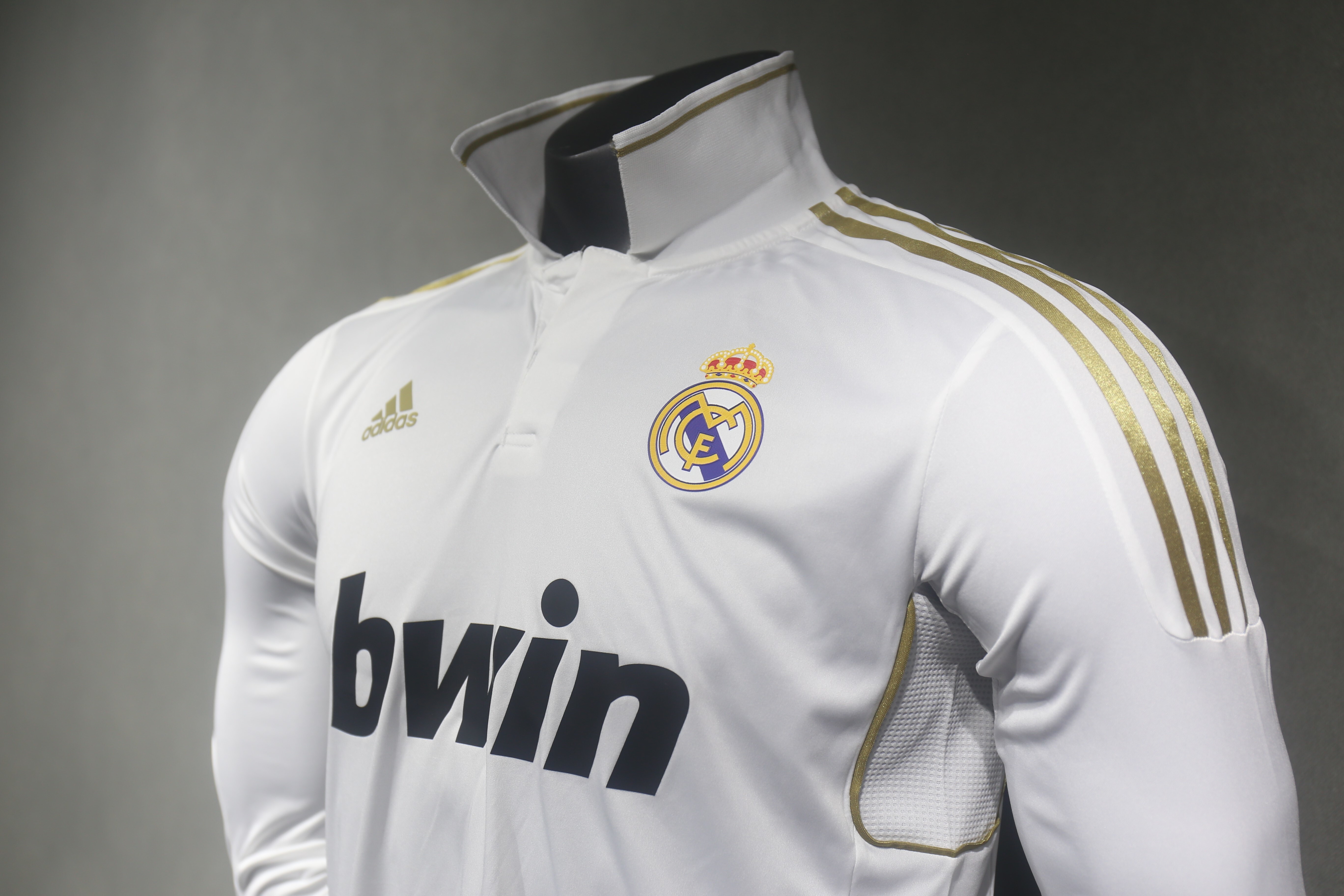 Player Version Retro Real Madrid 11/12 Home Long Sleeves S-3XL