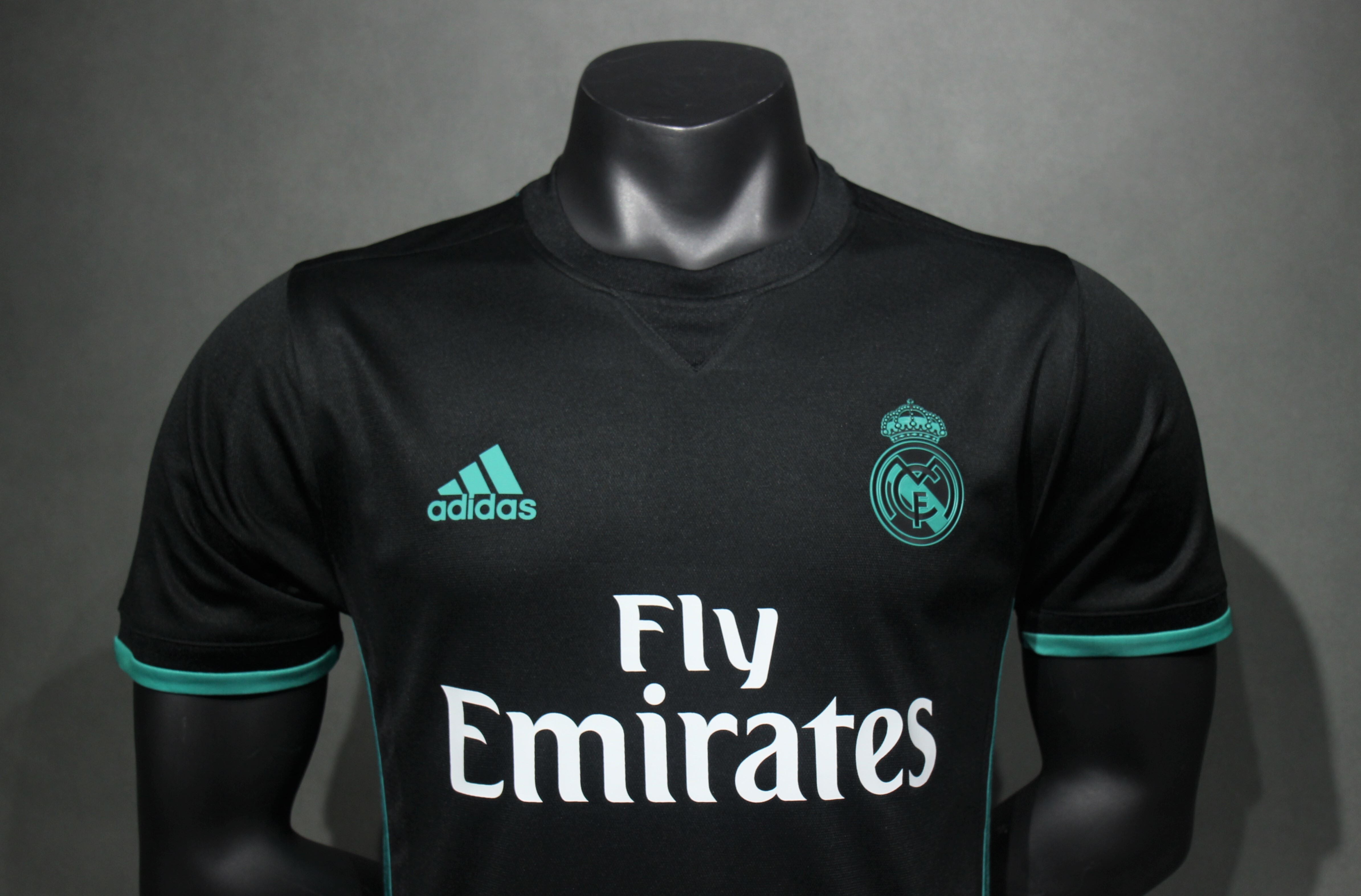 Player Version Retro Real Madrid 17/18 Away S-3XL