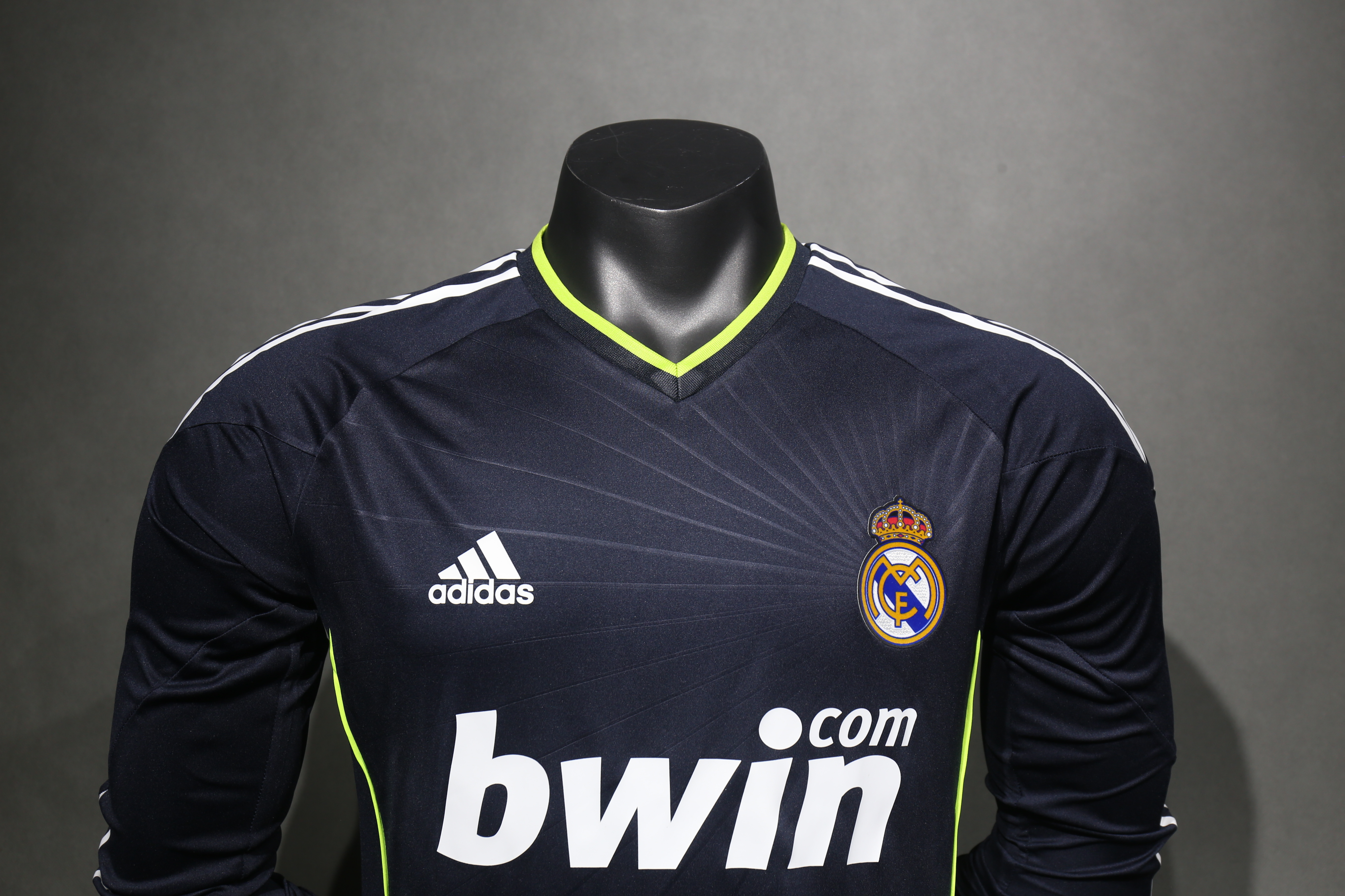 Player Version Retro Real Madrid 10/11 Away Long Sleeves S-3XL