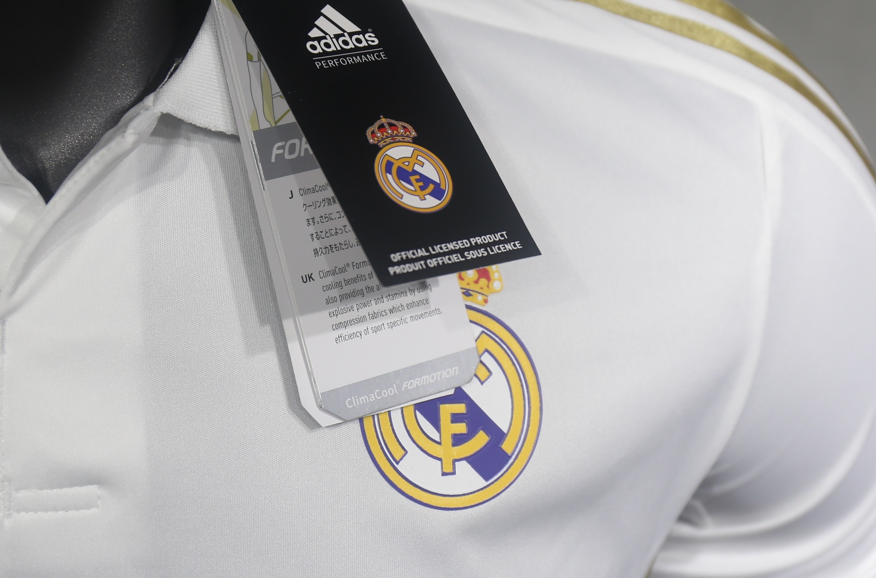 Player Version Retro Real Madrid 11/12 Home Long Sleeves S-3XL