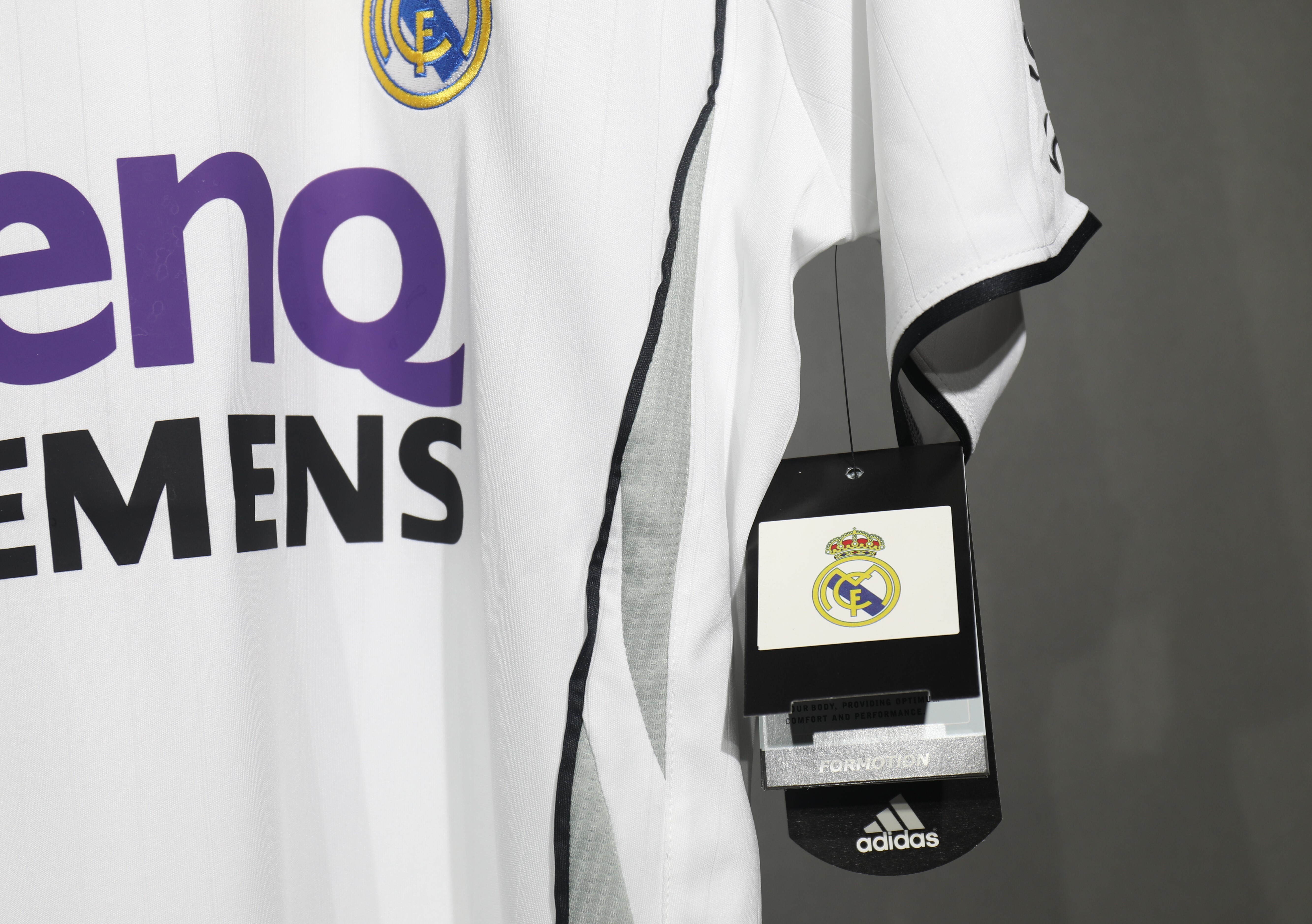 Player Version Retro Real Madrid 06/07 Home White S-3XL