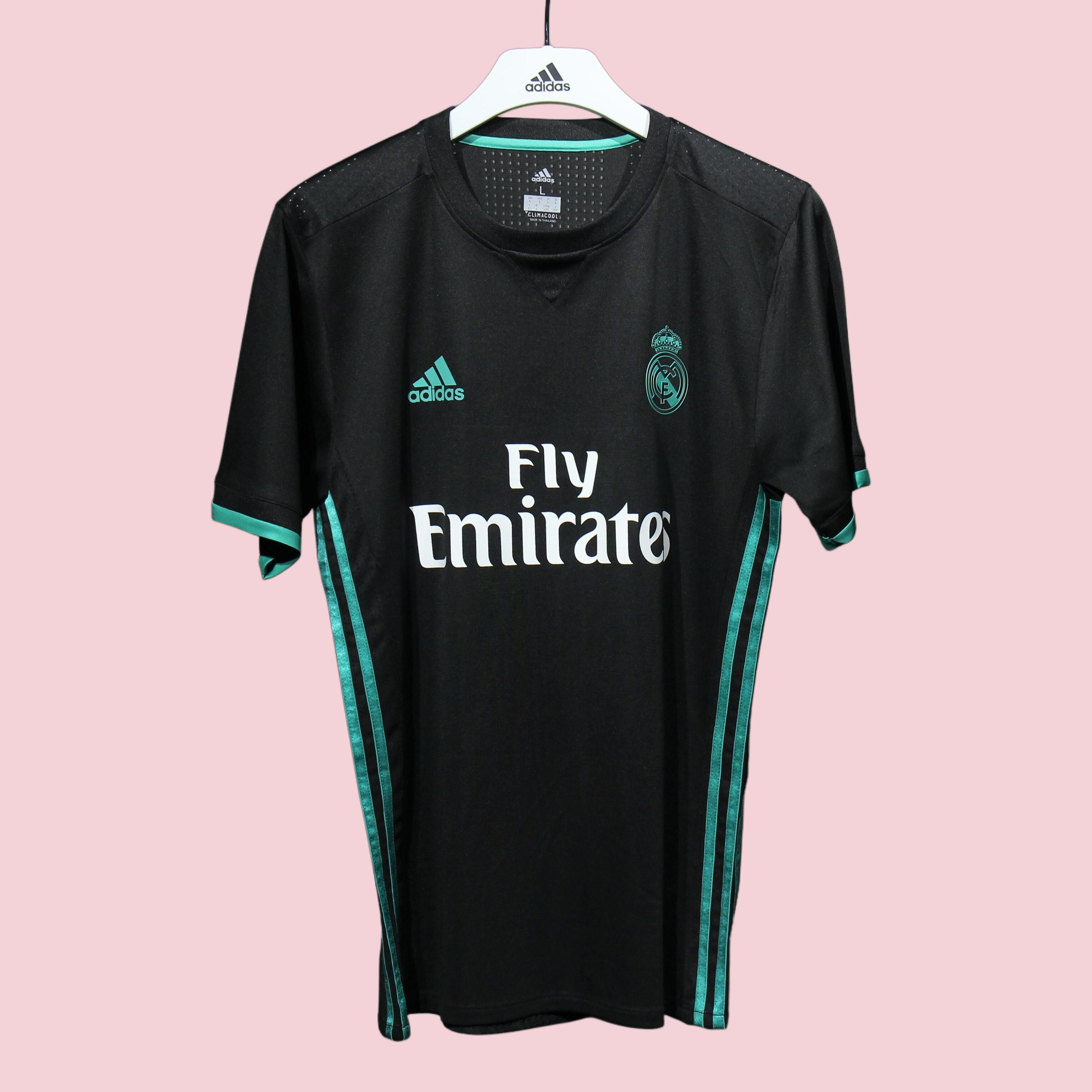 Player Version Retro Real Madrid 17/18 Away S-3XL