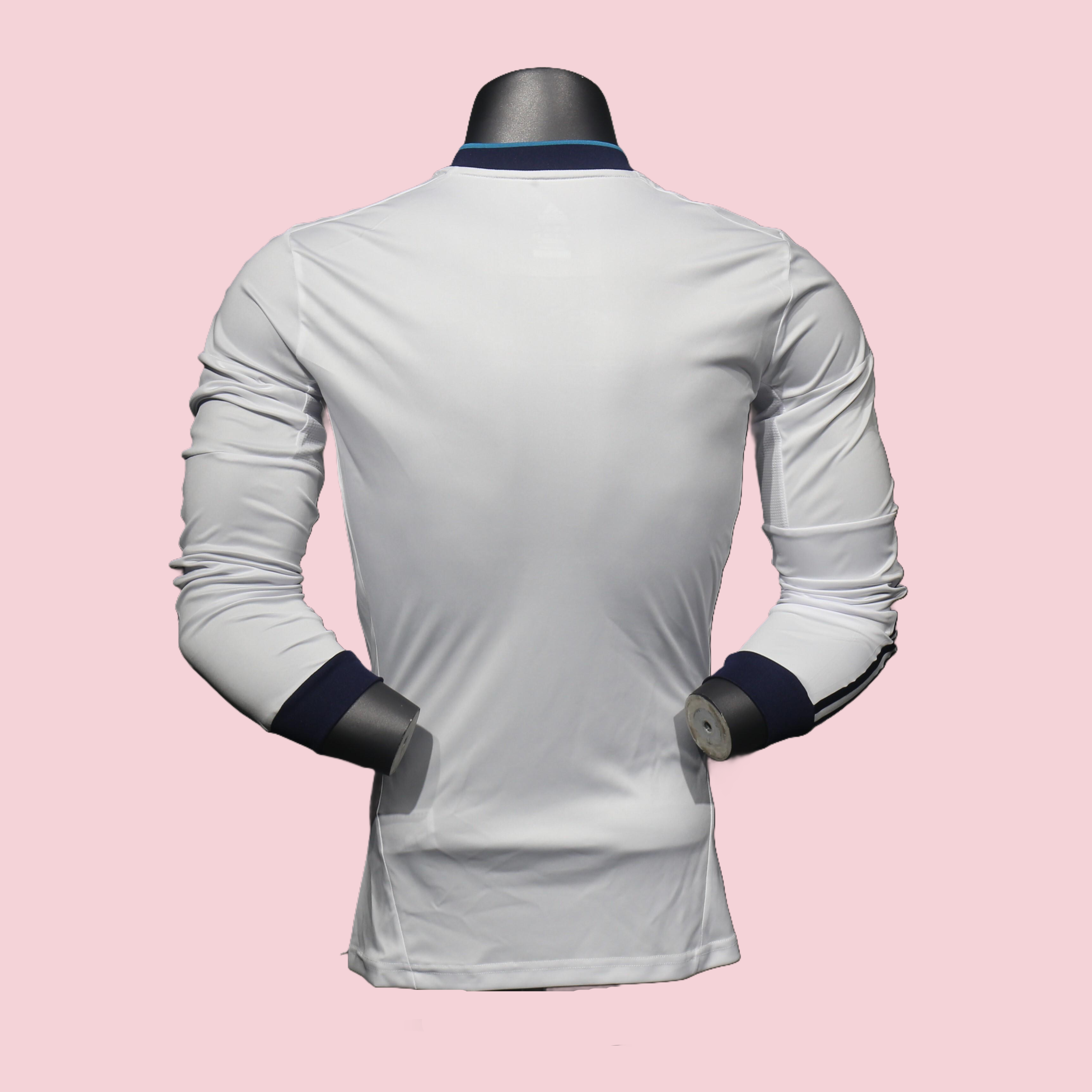 Player Version Retro Real Madrid 12/13 Home Long Sleeves S-3XL