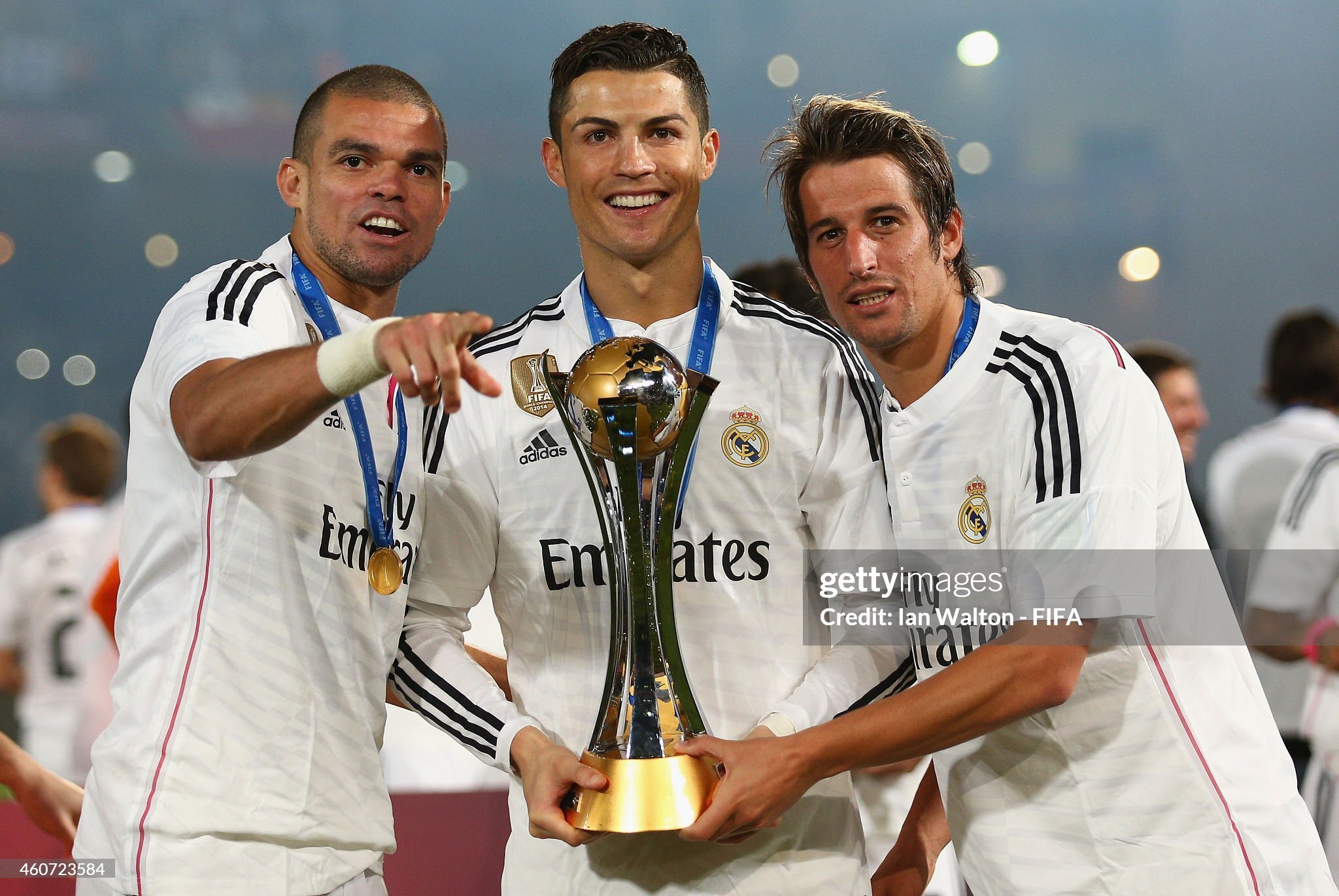 Player Version Retro Real Madrid 14/15 Home Long Sleeves S-3XL