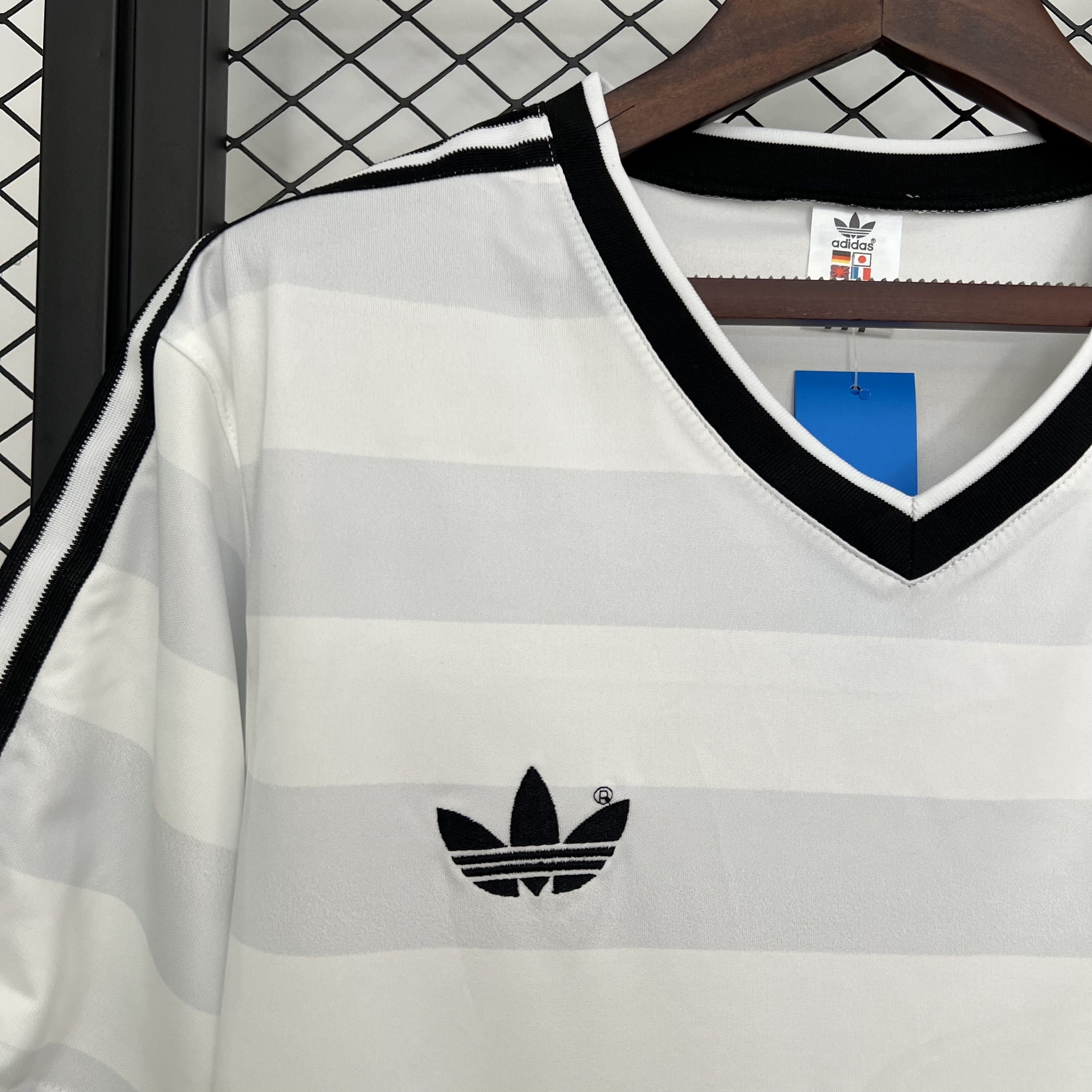 Retro Germany 1984 Home White S-XXL 4
