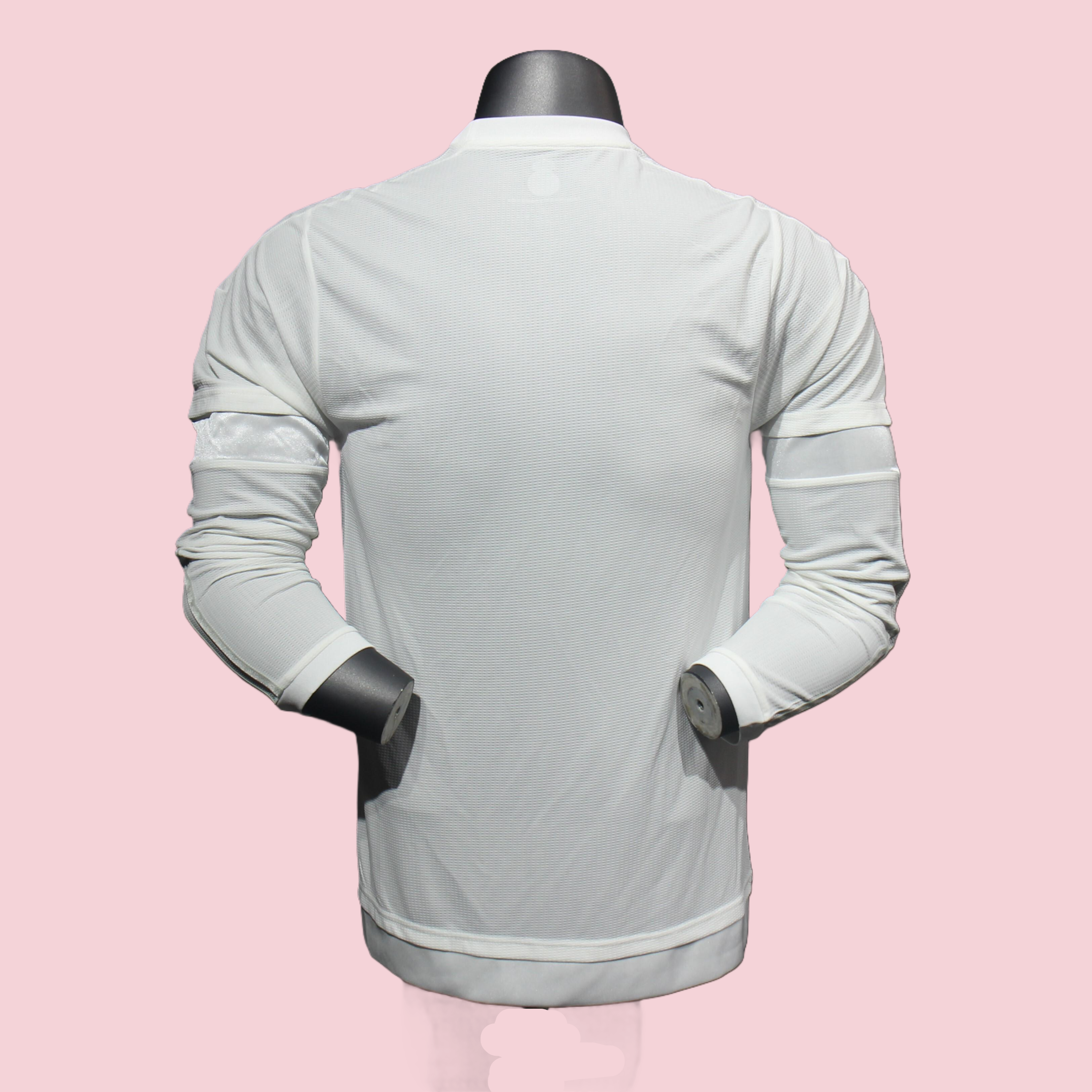 Player Version Retro Real Madrid 15/16 Home Long Sleeves S-3XL