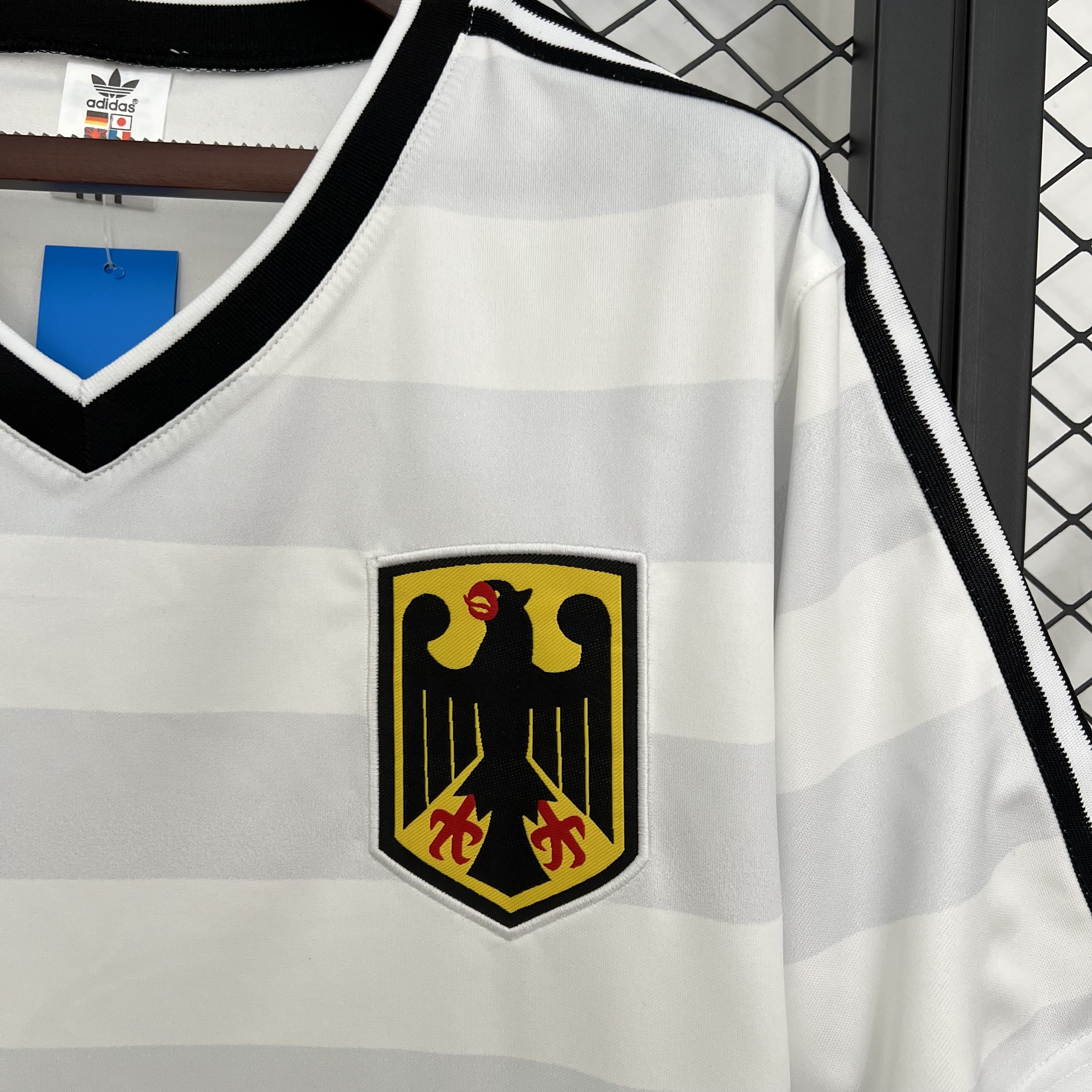 Retro Germany 1984 Home White S-XXL 3