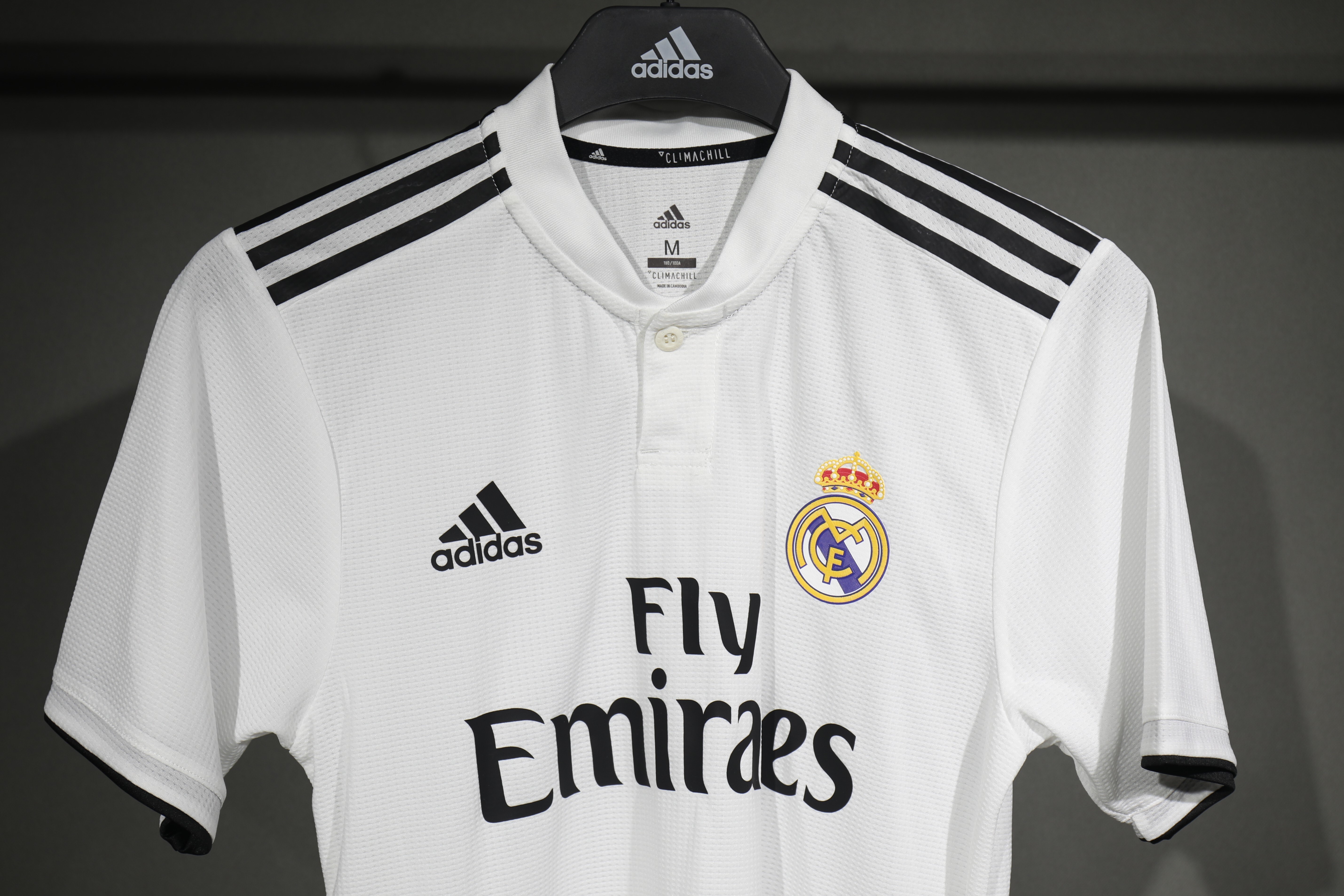 Player Version Retro 18/19 Real Madrid Home S-XXL
