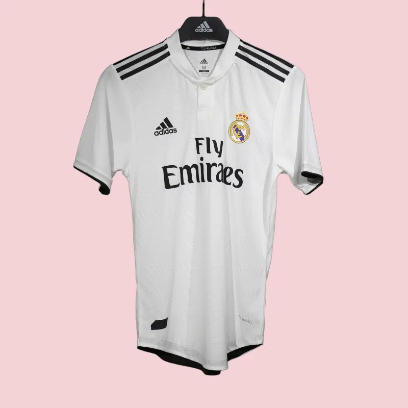 Player Version Retro 18/19 Real Madrid Home S-XXL