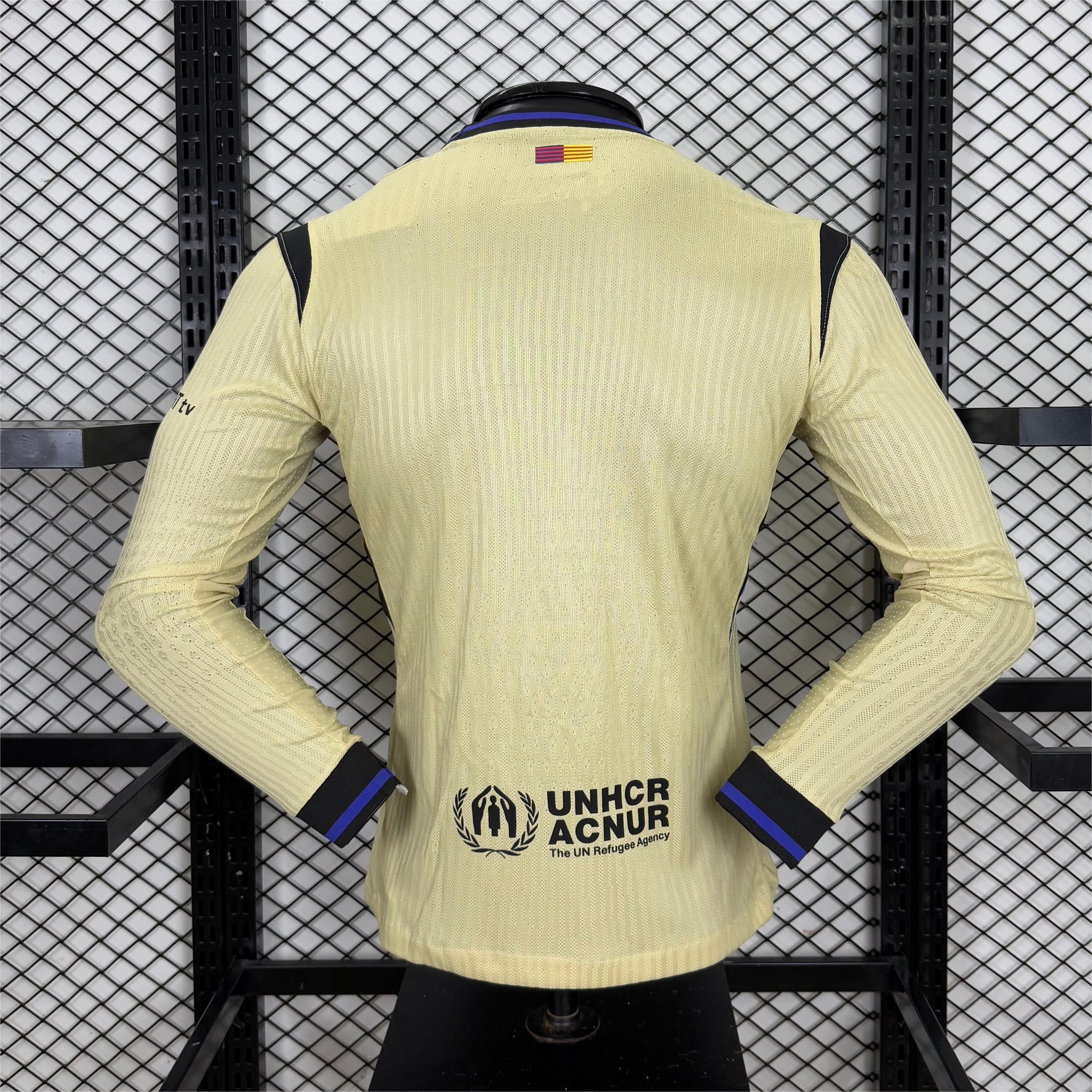 Player Version Barcelona 25/26 Away Long Sleeves S-3XL