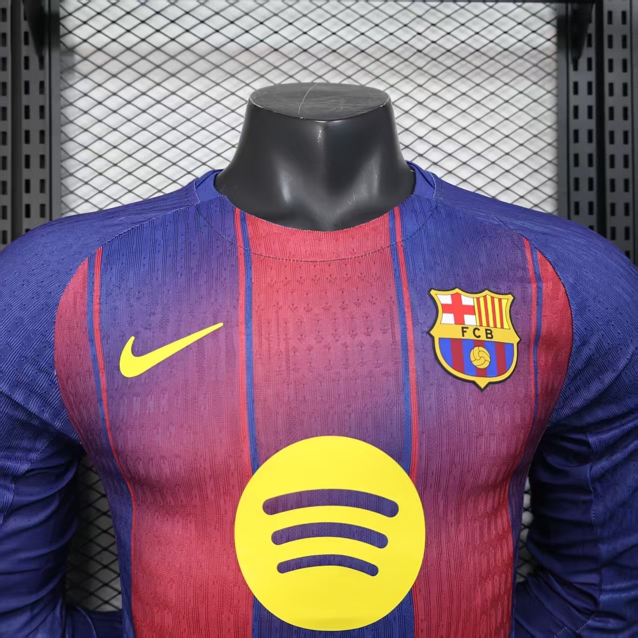 Player Version Barcelona 25/26 Home Long Sleeves S-4XL 4